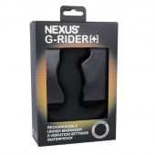 Черный вибромассажер простаты Nexus G-Rider+ - 12,6 см. - Nexus Range - в Бердске купить с доставкой