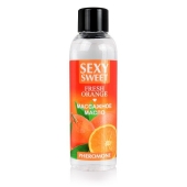 Массажное масло Sexy Sweet Fresh Orange с ароматом апельсина и феромонами - 75 мл. - Биоритм - купить с доставкой в Бердске