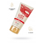 Интимный гель на водной основе Lube Tube Hot с разогревающим эффектом - 150 мл. - ORGIE - купить с доставкой в Бердске