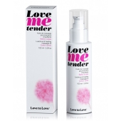 Съедобное согревающее массажное масло Love Me Tender Cotton Candy с ароматом сладкой ваты - 100 мл. - Love to Love - купить с доставкой в Бердске