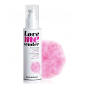 Съедобное согревающее массажное масло Love Me Tender Cotton Candy с ароматом сладкой ваты - 100 мл. - Love to Love - купить с доставкой в Бердске