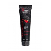 Интимный гель на водной основе Lube Tube Strawberry с клубничным вкусом - 100 мл. - ORGIE - купить с доставкой в Бердске