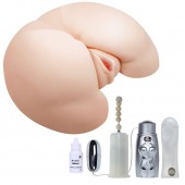 Вибрирующий мастурбатор-попка с ротацией и пультом управления - Baile - в Бердске купить с доставкой