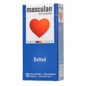 Презервативы с пупырышками Masculan Dotted - 10 шт. - Masculan - купить с доставкой в Бердске