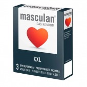 Презервативы увеличенного размера Masculan XXL - 3 шт. - Masculan - купить с доставкой в Бердске