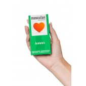 Презервативы анатомической формы Masculan Anatomic - 10 шт. - Masculan - купить с доставкой в Бердске