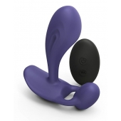 Темно-синий вибромассажер Witty P G Vibrator with Remote Control - Love to Love - в Бердске купить с доставкой