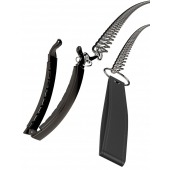 Зажим для половых губ с поводком Pussy Clamp With A Leash - Orion - купить с доставкой в Бердске