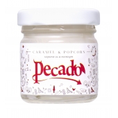 Массажная свеча Caramel   Popcorn - 35 мл. - Pecado - купить с доставкой в Бердске