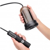 Мастурбатор с вибрацией Head Stroking - Pink Vibe - в Бердске купить с доставкой