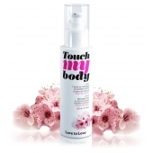 Силиконовый лубрикант 2-в-1 Touch My Body с ароматом вишнёвого цвета - 100 мл. - Love to Love - купить с доставкой в Бердске