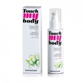 Силиконовый лубрикант 2-в-1 Touch My Body с ароматом моной - 100 мл. - Love to Love - купить с доставкой в Бердске