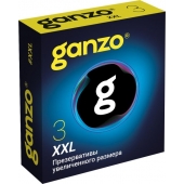 Презервативы увеличенного размера Ganzo XXL - 3 шт. - Ganzo - купить с доставкой в Бердске