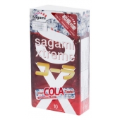 Ароматизированные презервативы Sagami Xtreme COLA - 10 шт. - Sagami - купить с доставкой в Бердске