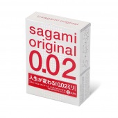 Ультратонкие презервативы Sagami Original - 3 шт. - Sagami - купить с доставкой в Бердске