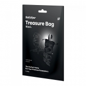 Черный мешочек для хранения игрушек Treasure Bag L - Satisfyer - купить с доставкой в Бердске
