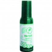 Смазка на водной основе JoyDrops Herbal - 100 мл. - JoyDrops - купить с доставкой в Бердске