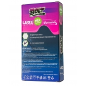 Набор презервативов Bolt Condoms - Luxe - купить с доставкой в Бердске
