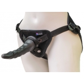 Комплект из трусиков Harness и двух насадок - 20,5 и 18 см. - LOVETOY (А-Полимер) - купить с доставкой в Бердске
