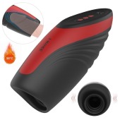 Черно-красный вибромастурбатор King Arthur - S-HANDE - в Бердске купить с доставкой