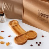 Деревянное блюдо для подачи в форме члена (32,5 х 20 х 1,7 см) - Сима-Ленд - купить с доставкой в Бердске