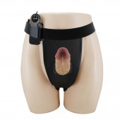 Полый вибрострапон на регулируемых трусиках Draven - 17,5 см. - Baile - купить с доставкой в Бердске