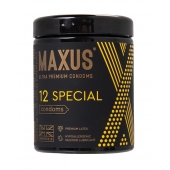 Презервативы с точками и рёбрами MAXUS Special - 12 шт. - Maxus - купить с доставкой в Бердске