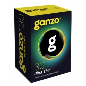 Супертонкие презервативы Ganzo Ultra thin - 30 шт. - Ganzo - купить с доставкой в Бердске