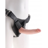 Страпон на виниловых трусиках Strap-on Harness Cock - 17,8 см. - Pipedream - купить с доставкой в Бердске
