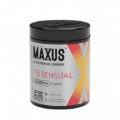 Анатомические презервативы MAXUS Sensual - 15 шт. - Maxus - купить с доставкой в Бердске