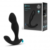 Черный утяжеленный анальный стимулятор Rocker Plug - 12 см. - b-Vibe - в Бердске купить с доставкой