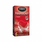 Гладкие презервативы Domino Harmony - 6 шт. - Domino - купить с доставкой в Бердске