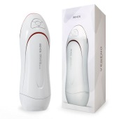 Белый вибромастурбатор со сжатием и голосовым сопровождением - Rends - в Бердске купить с доставкой