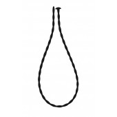 Черный уретральный массажер Glide Small - 30 см. - Lola Games - купить с доставкой в Бердске