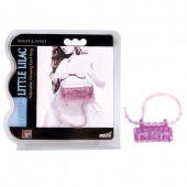 Эрекционное кольцо с вибратором LITTLE LILAC - Dream Toys - в Бердске купить с доставкой