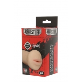 Нежный мастурбатор-ротик REALSTUFF 5INCH MASTURBATOR BJ - Dream Toys - в Бердске купить с доставкой