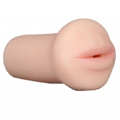 Нежный мастурбатор-ротик REALSTUFF 5INCH MASTURBATOR BJ - Dream Toys - в Бердске купить с доставкой