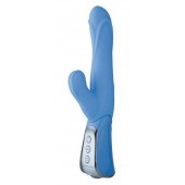 Голубой вибромассажёр VIBE THERAPY EXALTATION - 23 см. - Vibe Therapy