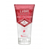Интимный гель-смазка на водной основе Lubrimax Magic Strawberry - 75 мл. - ИнтелБИО - купить с доставкой в Бердске