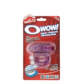 Фиолетовое эрекционное виброкольцо OWOW PURPLE - Screaming O - в Бердске купить с доставкой