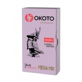 Презервативы OKOTO Mega Mix - 12 шт. - Sitabella - купить с доставкой в Бердске