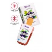 Охлаждающий бальзам для губ «Томный поцелуй» с ароматом черной смородины - 5 мл. - ToyFa - купить с доставкой в Бердске