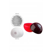 Белый мастурбатор-шар Lucky Ball Type 3 - MALESATION - в Бердске купить с доставкой