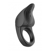Черное эрекционное виброкольцо Vibro Lust Ring - MALESATION - в Бердске купить с доставкой