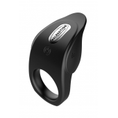 Черное эрекционное виброкольцо Vibro Lust Ring - MALESATION - в Бердске купить с доставкой