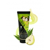 Массажный крем для тела с ароматом груши и зелёного чая Pear   Exotic Green Tea - 200 мл. - Shunga - купить с доставкой в Бердске