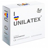 Разноцветные ароматизированные презервативы Unilatex Multifruits - 3 шт. - Unilatex - купить с доставкой в Бердске