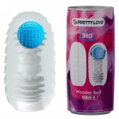 Мастурбатор с шариком внутри Wonder ball - Baile - в Бердске купить с доставкой