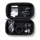 Мужской пояс верности Pubic Enemy No1 Silver Edition - MyStim - купить с доставкой в Бердске
