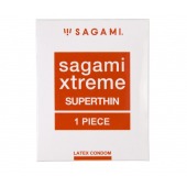 Ультратонкий презерватив Sagami Xtreme SUPERTHIN - 1 шт. - Sagami - купить с доставкой в Бердске